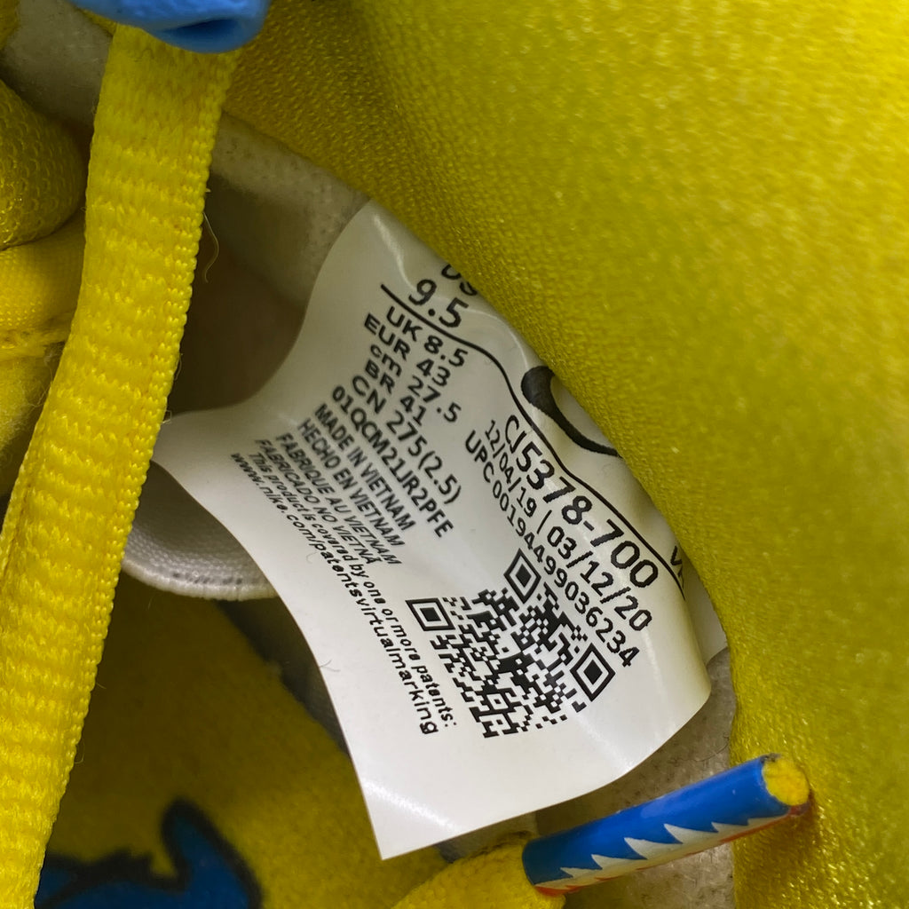 Nike SB Dunk Low "Grateful Dead Yellow" 2020 Used Size 9.5