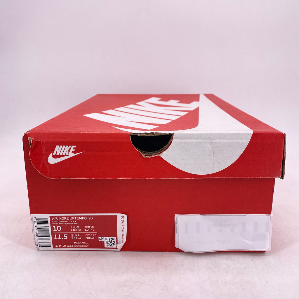 Nike Air More Uptempo "Bulls Hoops" 2021 New Size 10