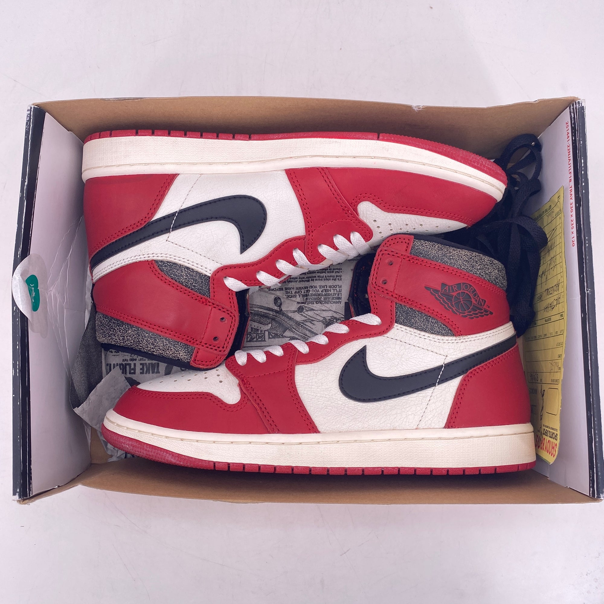 Air Jordan 1 Retro High OG &quot;Lost And Found&quot; 2022 Used Size 9.5