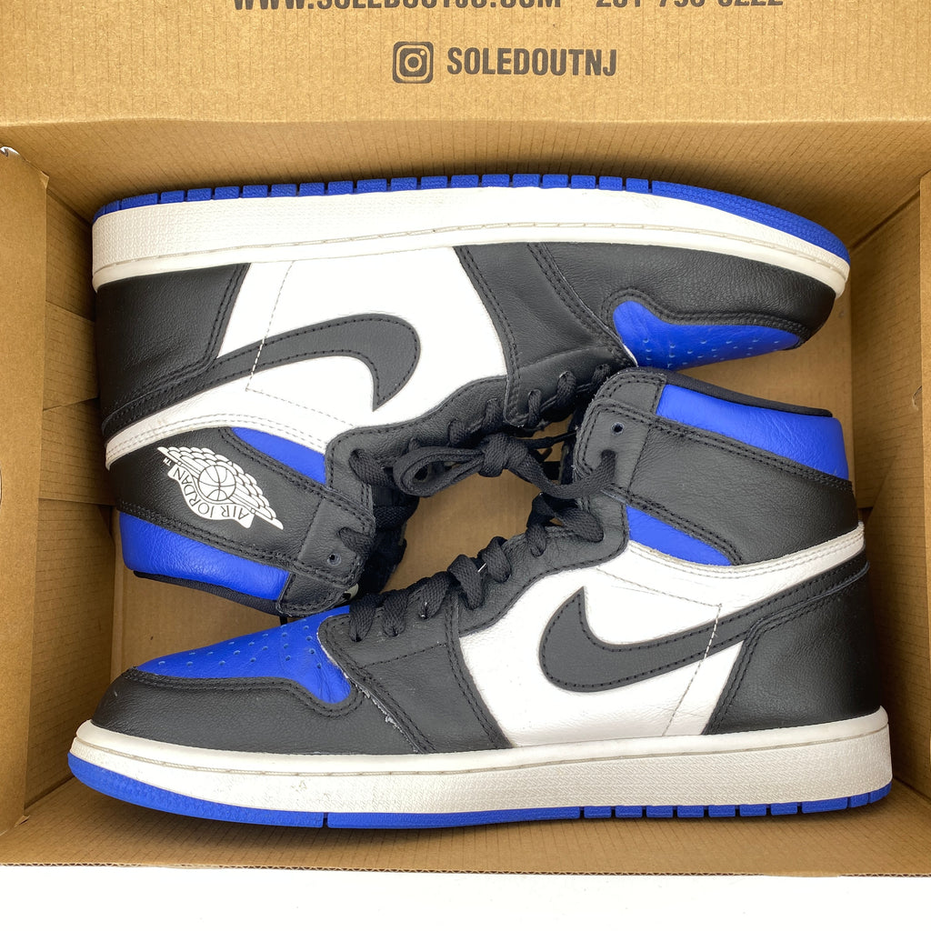 Air Jordan 1 Retro High OG "Royal Toe" 2020 Used Size 10