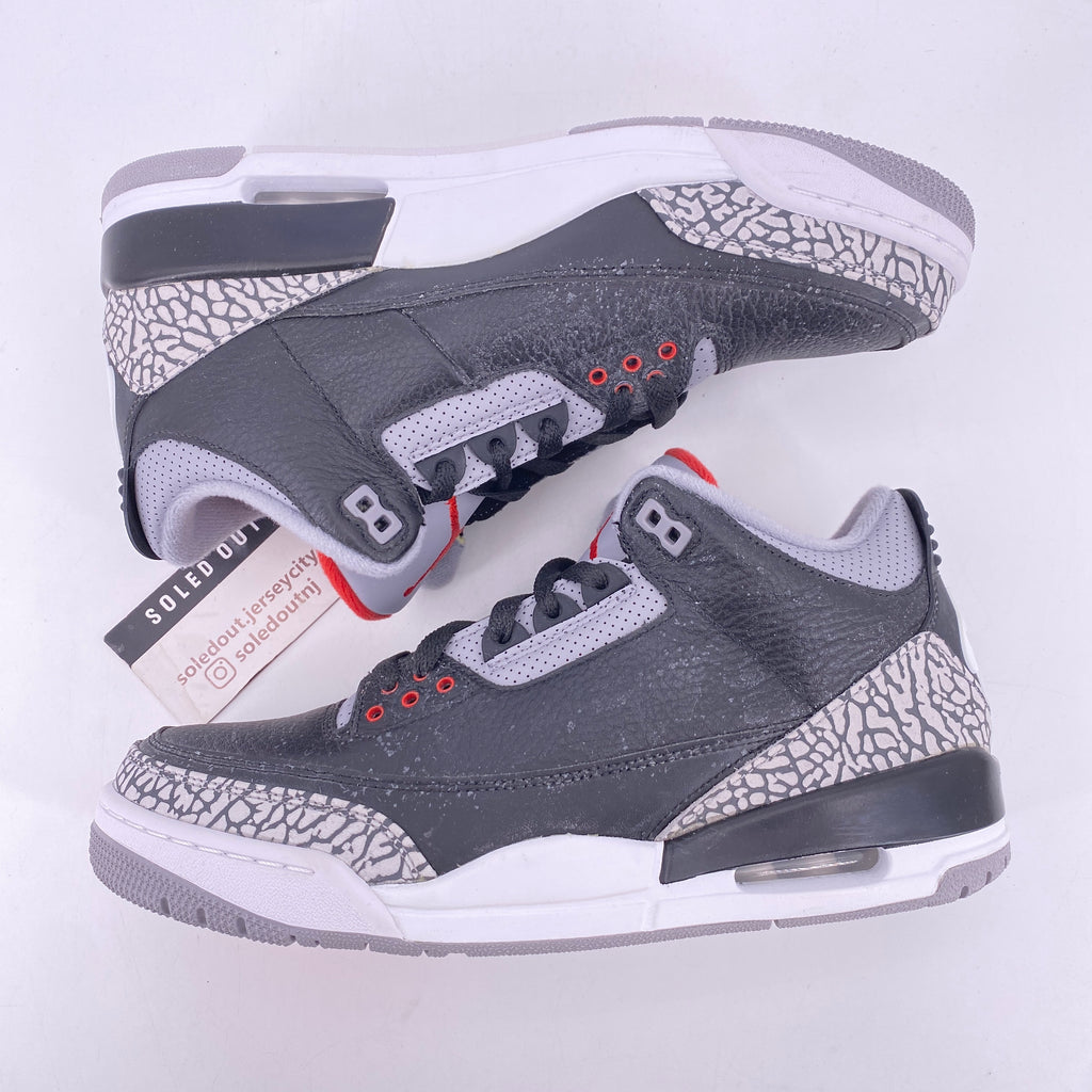 Air Jordan 3 Retro "Black Cement" 2018 New Size 9.5