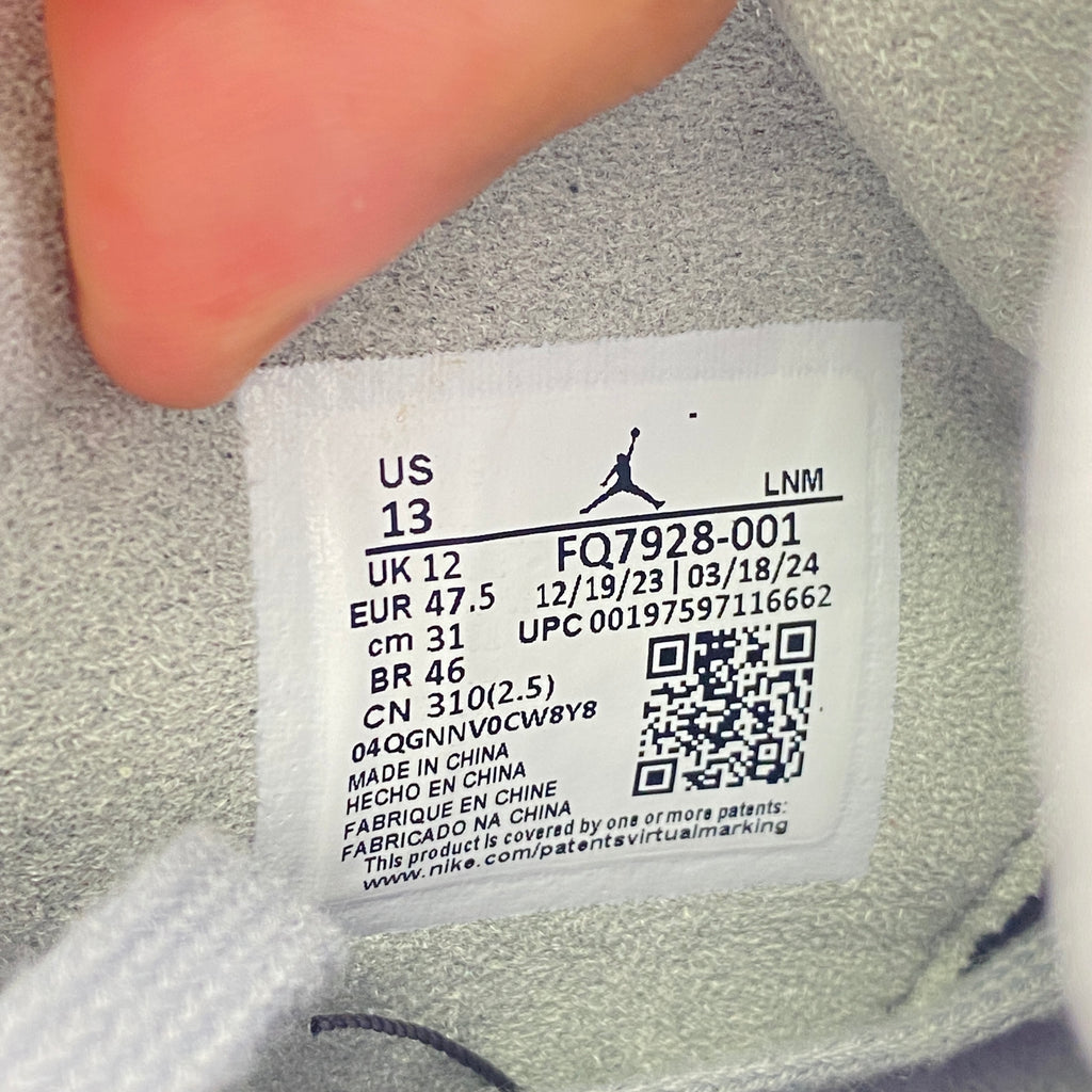 Air Jordan 4 Retro "Wet Cement" 2024 New Size 13