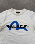 Palace T-Shirt "EVISU" Cream Used Size S