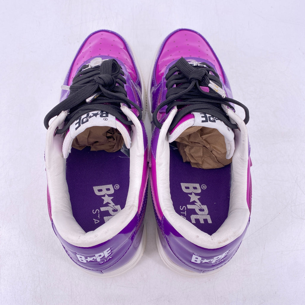 Bape Bapesta Icon "M2 Purple" 2024 Used Size 8
