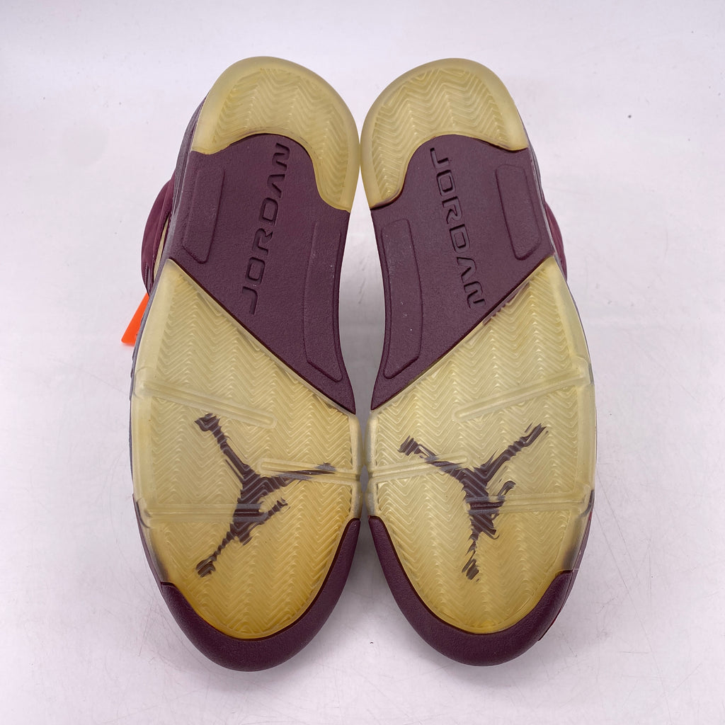 Air Jordan 5 Retro "Burgundy" 2006 New Size 9.5
