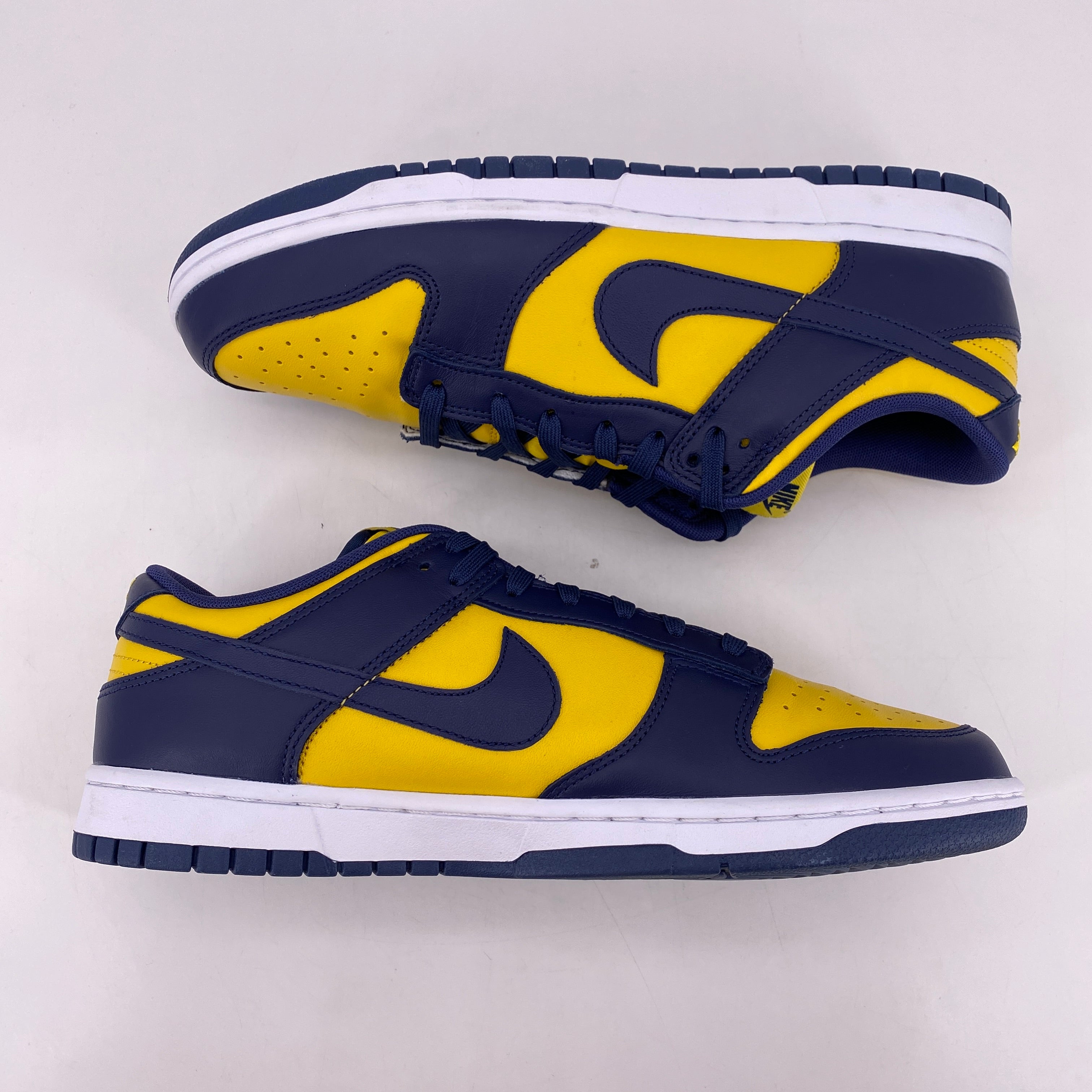 Nike Dunk Low Retro &quot;Michigan&quot; 2021 Used Size 11.5