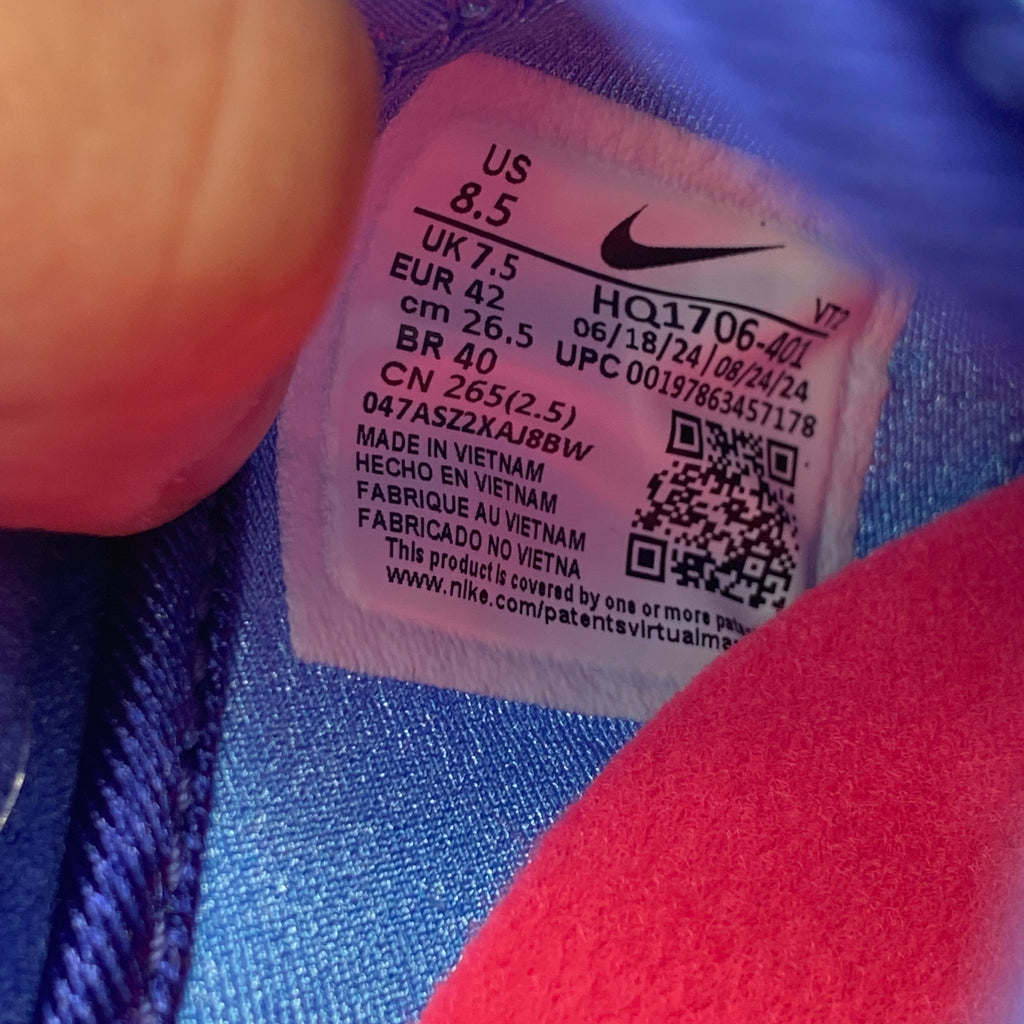 Nike Air Max 180 "Blue Hyper Pink" 2025 New Size 8.5