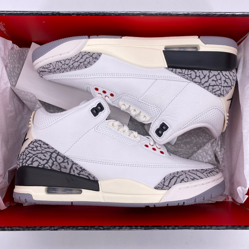 Air Jordan 3 Retro "White Cement Reimagined" 2023 New Size 7