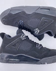 Air Jordan (GS) 4 Retro "Black Cat" 2020 Used Size 6.5Y