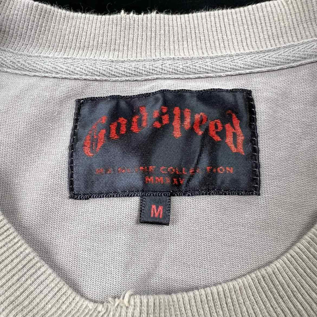 Godspeed T-Shirt "P.Y.P" Grey Used Size M