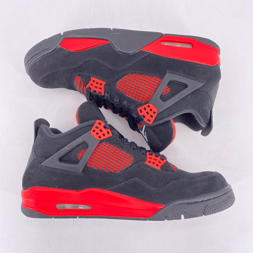 Air Jordan 4 Retro "Red Thunder" 2022 Used Size 11.5