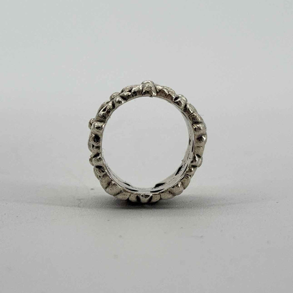Chrome Hearts Ring "CEMETERY" Used Silver Size 6