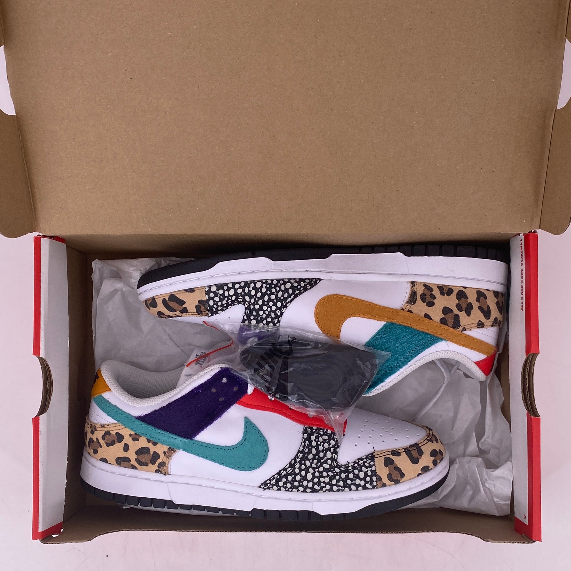 Nike (W) Dunk Low &quot;Safari Mix&quot; 2022 New Size 8W