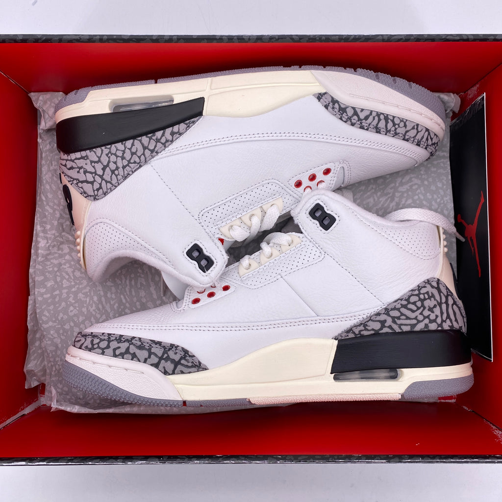 Air Jordan 3 Retro "White Cement Reimagined" 2023 New Size 7
