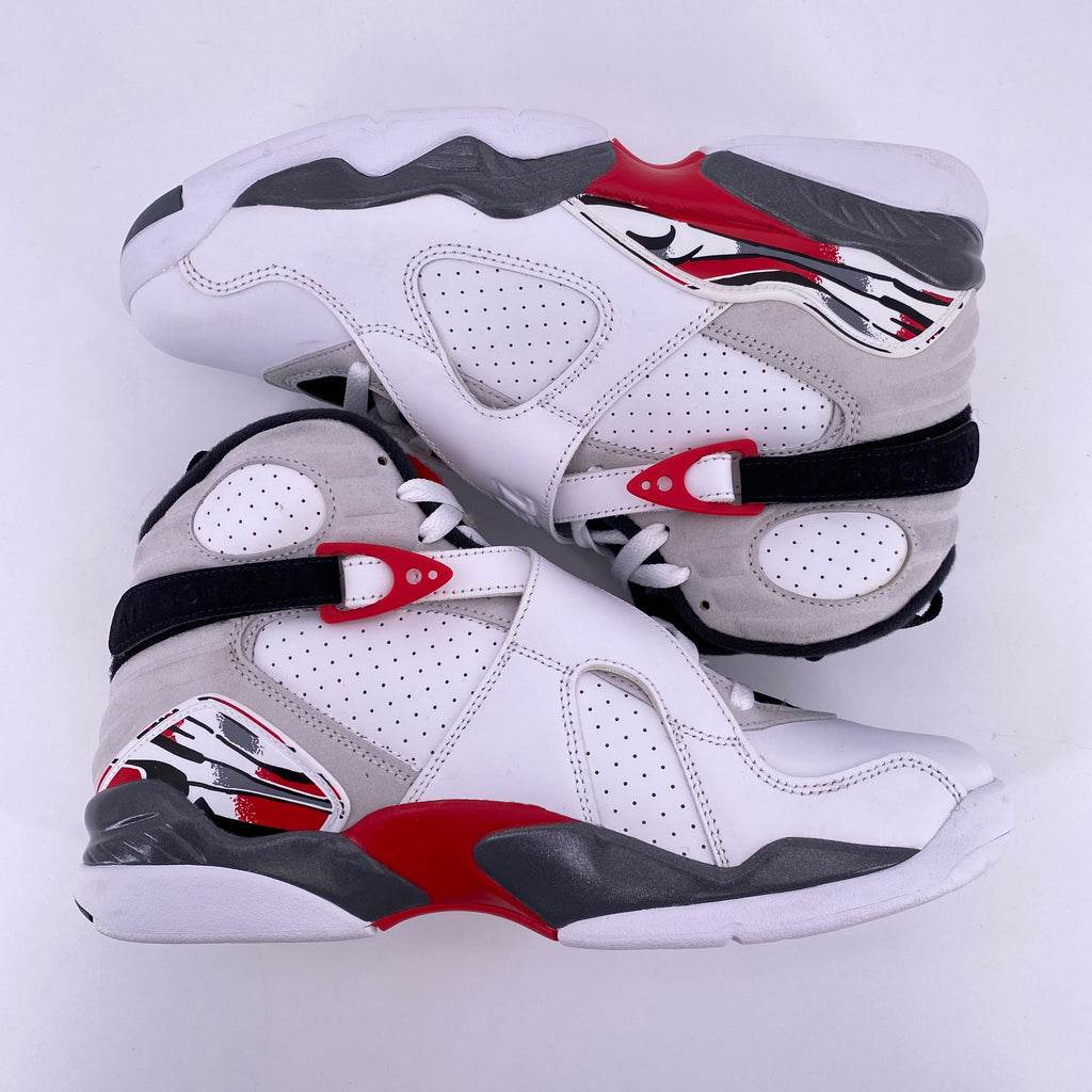 Air Jordan 8 Retro "White True Red" 2025 Used Size 8.5