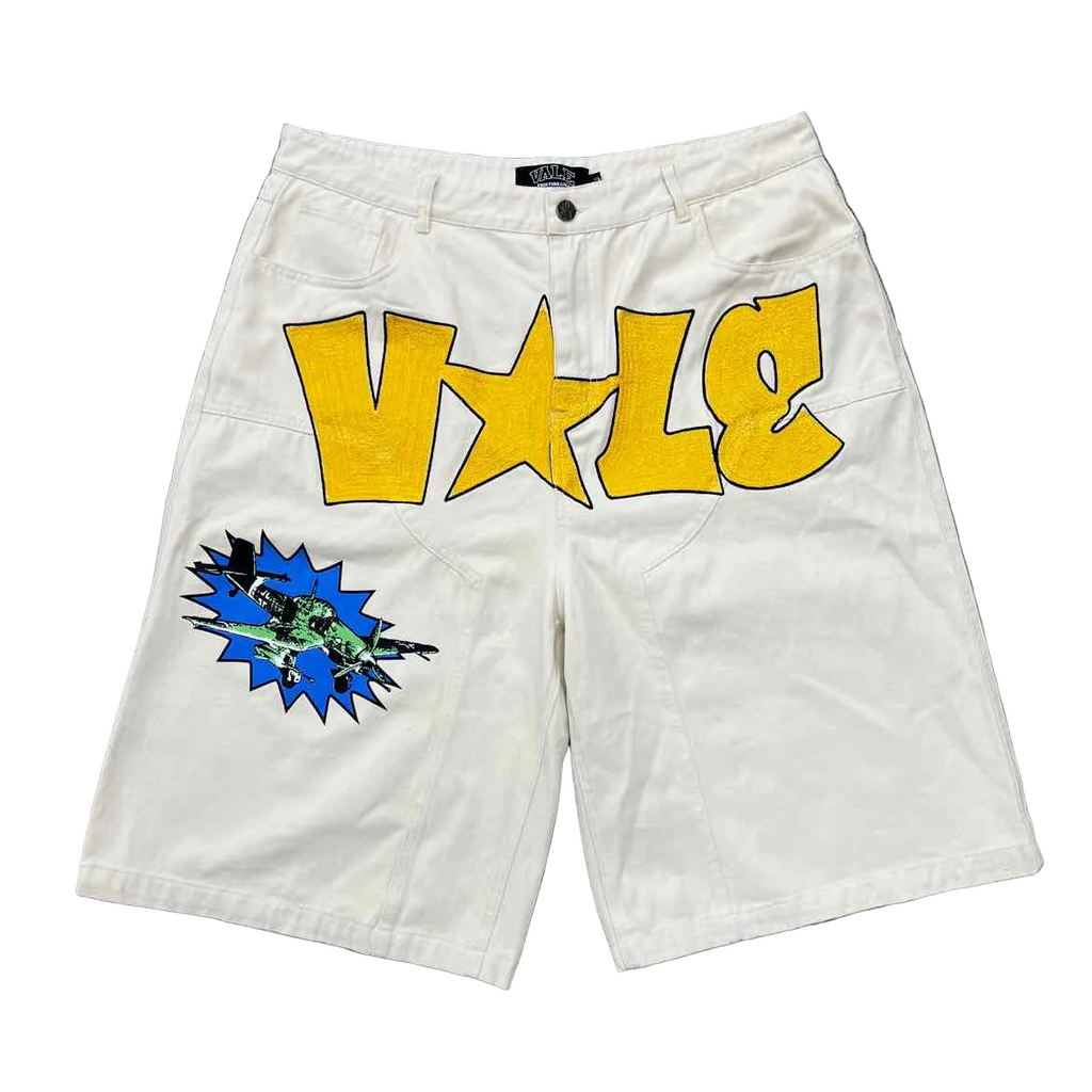 Vale Shorts "PILOT" Cream Used Size 36