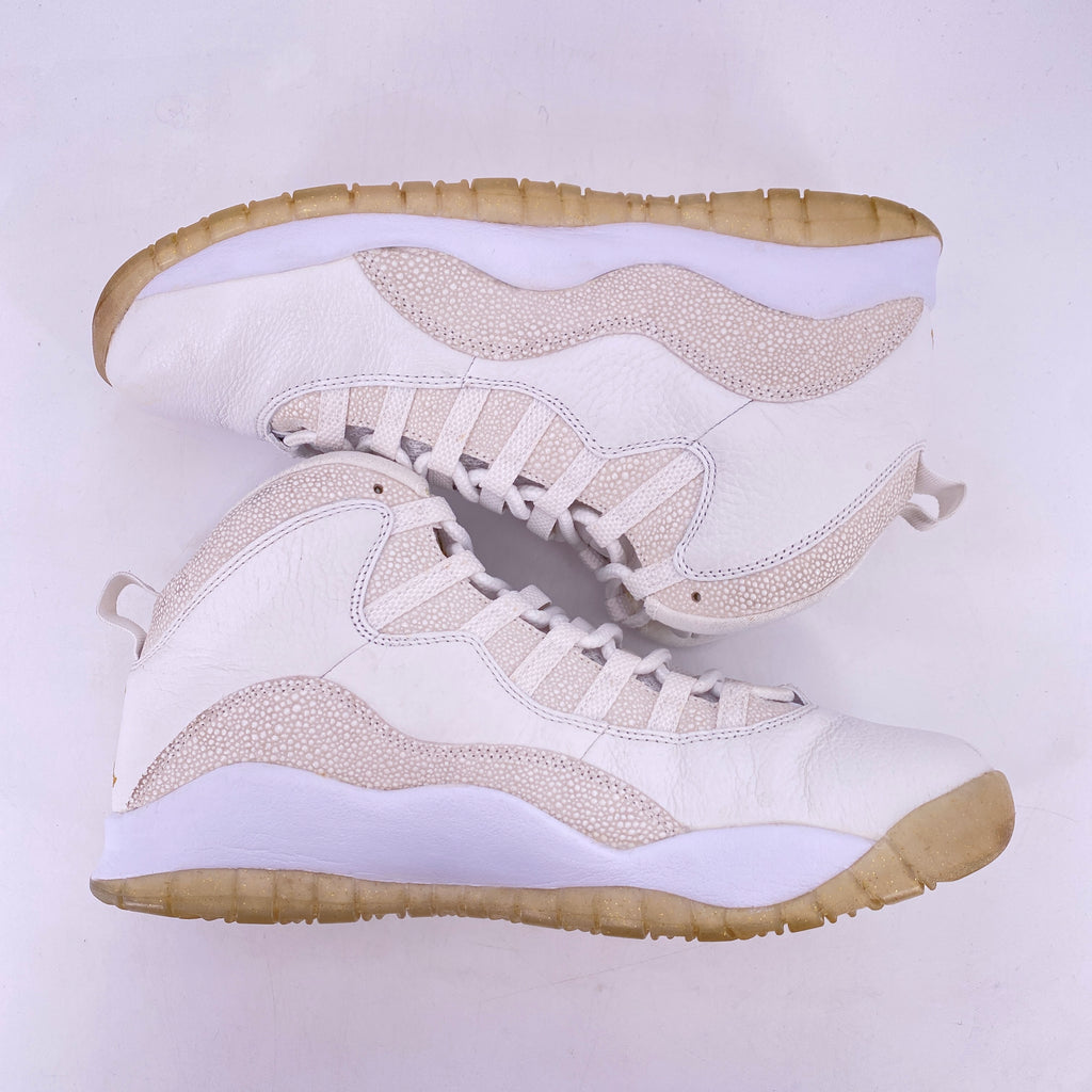 Air Jordan 10 Retro "Ovo White" 2015 Used Size 10.5