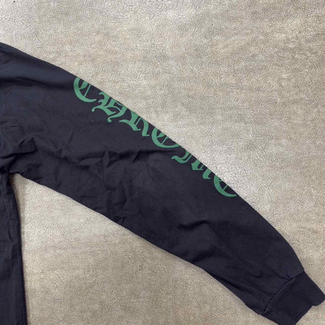 Chrome Hearts Long Sleeve &quot;CEMETERY&quot; Black Used Size L