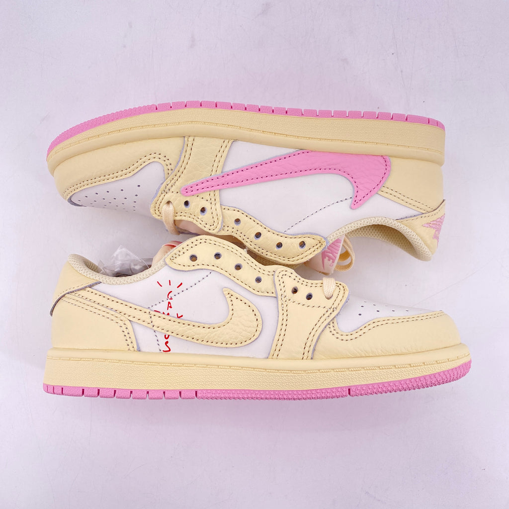 Air Jordan (PS) 1 Low OG SP "Travis Scott Shy Pink" 2026 New Size 2Y
