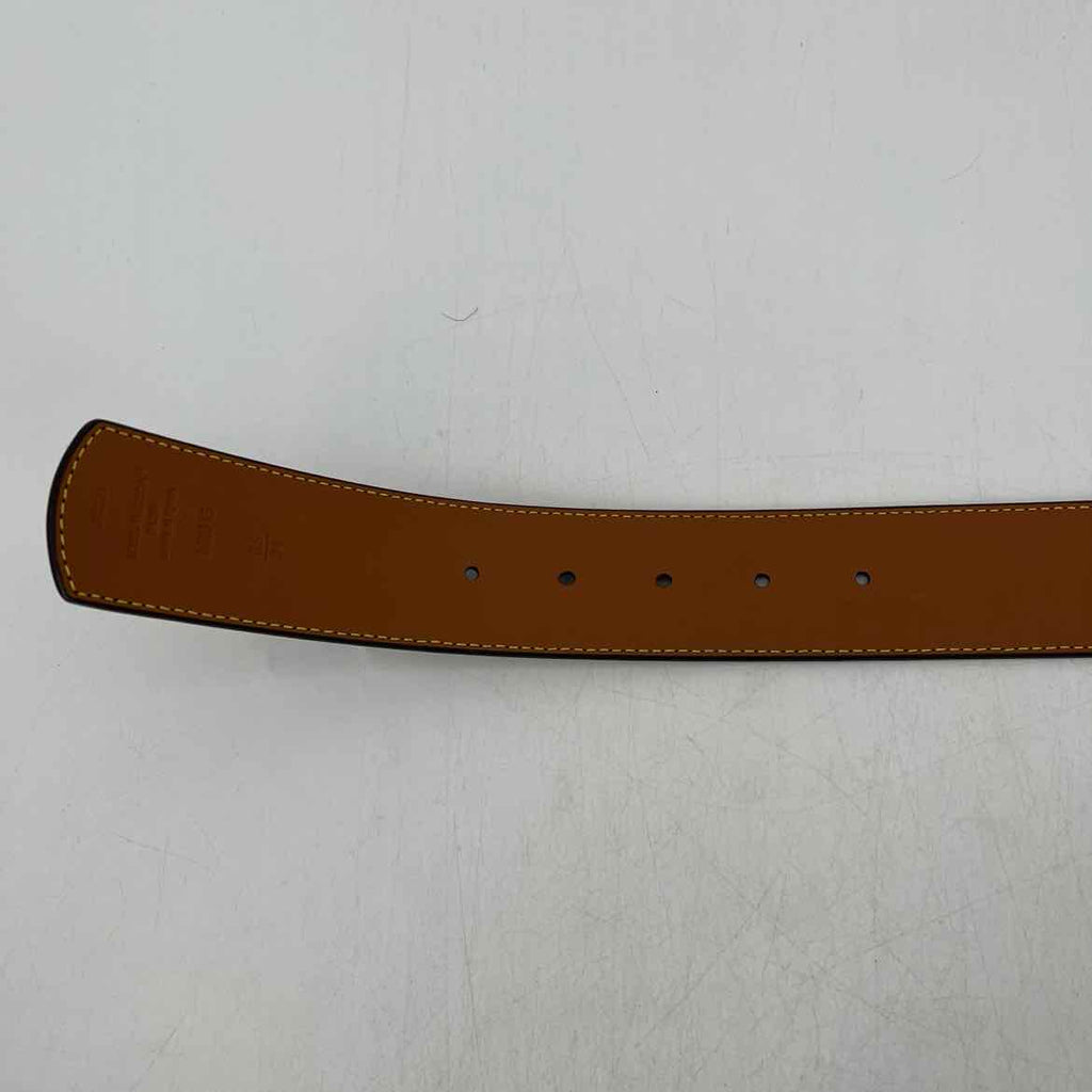Louis Vuitton Belt "MONOGRAM" Used Brown Size 34