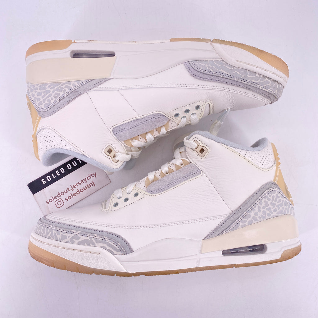 Air Jordan 3 Retro "Craft Ivory" 2024 Used Size 9