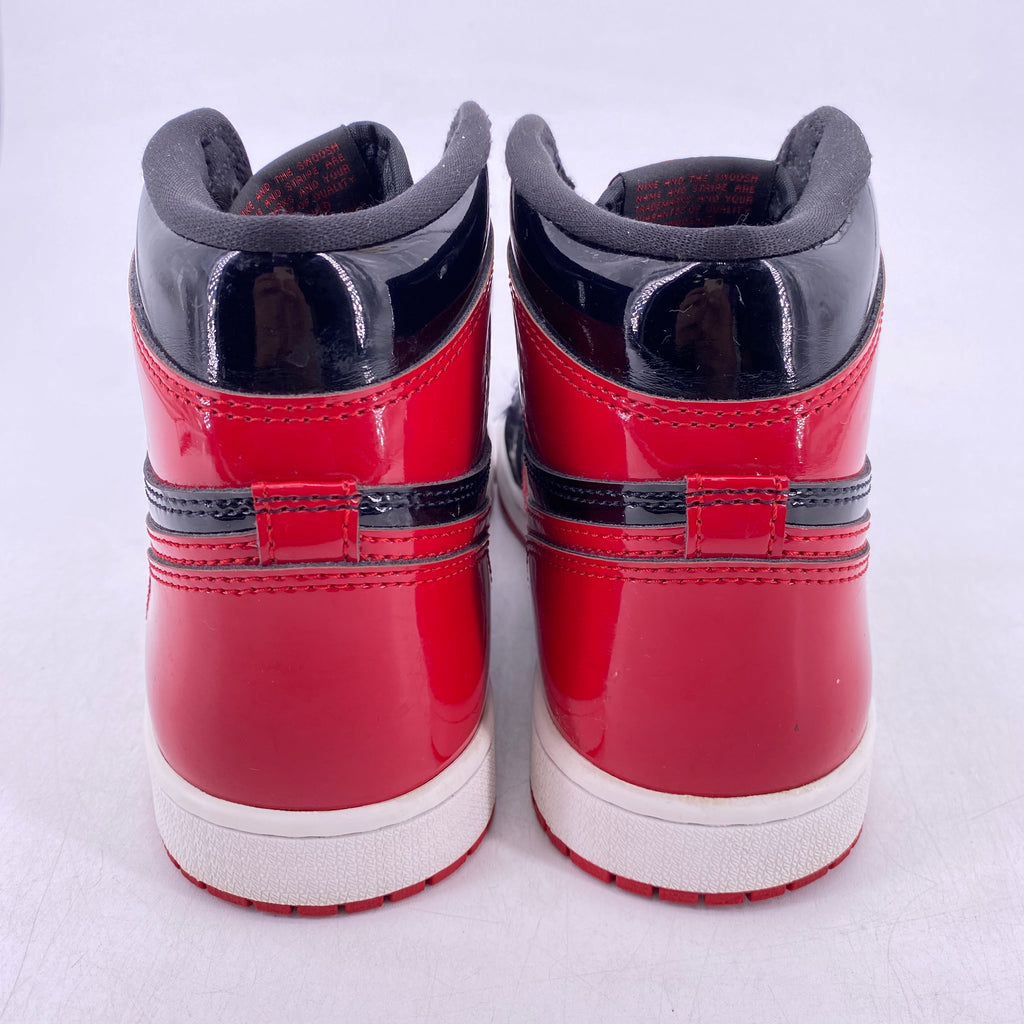 Air Jordan 1 Retro High OG "Patent Bred" 2021 Used Size 8