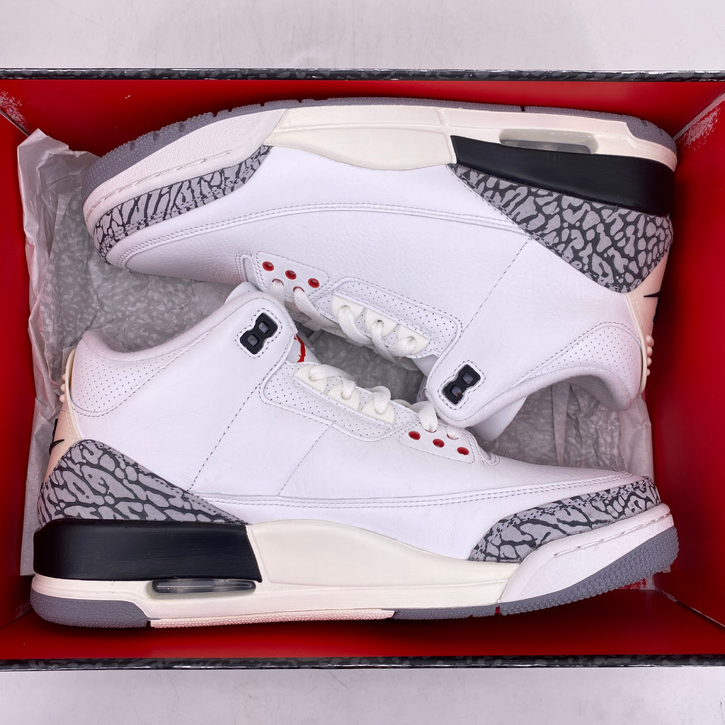 Air Jordan 3 Retro "White Cement Reimagined" 2023 New Size 10