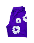 Denim Tears Shorts "COTTON WREATH" Purple New Size XL