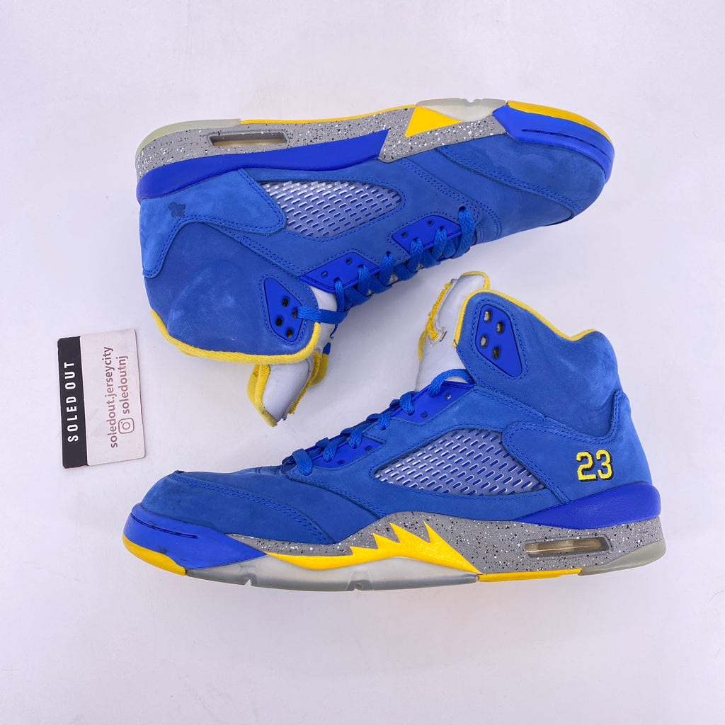 Air Jordan 5 Retro "Laney Varsity Royal" 2019 Used Size 10.5