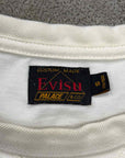 Palace T-Shirt "EVISU" Cream Used Size S