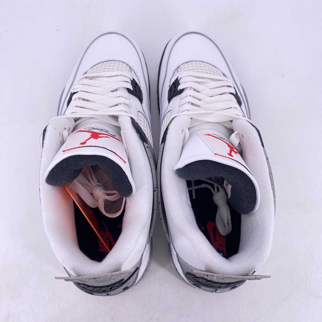 Air Jordan 4 Retro "White Cement" 2025 New Size 12