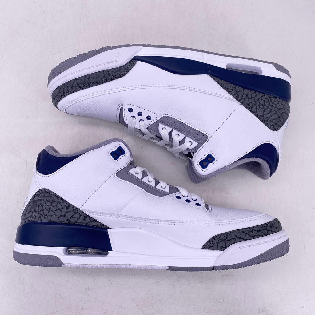 Air Jordan 3 Retro "Midnight Navy" 2023 New Size 11