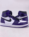 Air Jordan 1 Retro High OG "Court Purple 2.0" 2020 Used Size 10