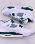 Air Jordan 4 Retro "Oxidized Green" 2024 New Size 12