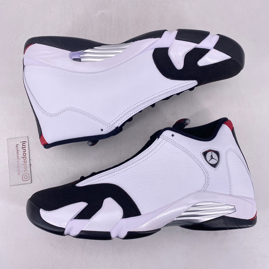 Air Jordan 14 Retro "White Black" 2024 New Size 11.5