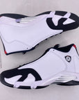 Air Jordan 14 Retro "White Black" 2024 New Size 11.5