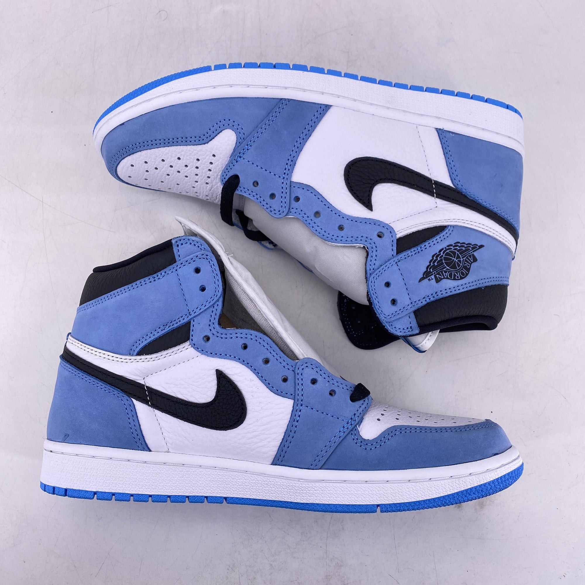 Air Jordan 1 Retro High OG &quot;University Blue&quot; 2021 New Size 9