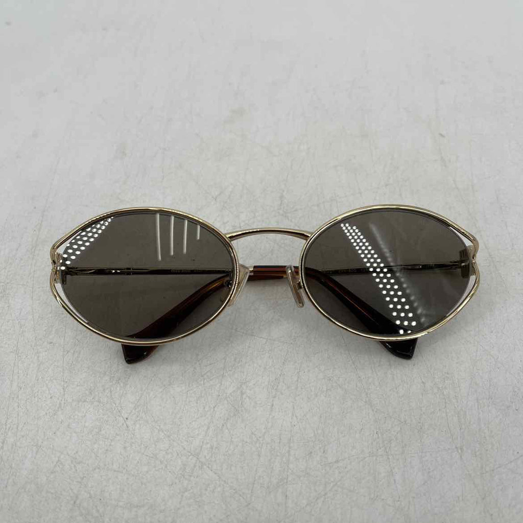 Miu Miu Sunglasses "LOGO" New Loden Size OS