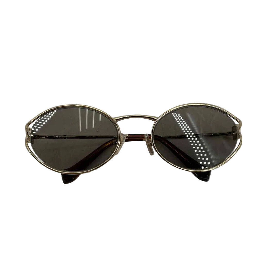 Miu Miu Sunglasses "LOGO" New Loden Size OS