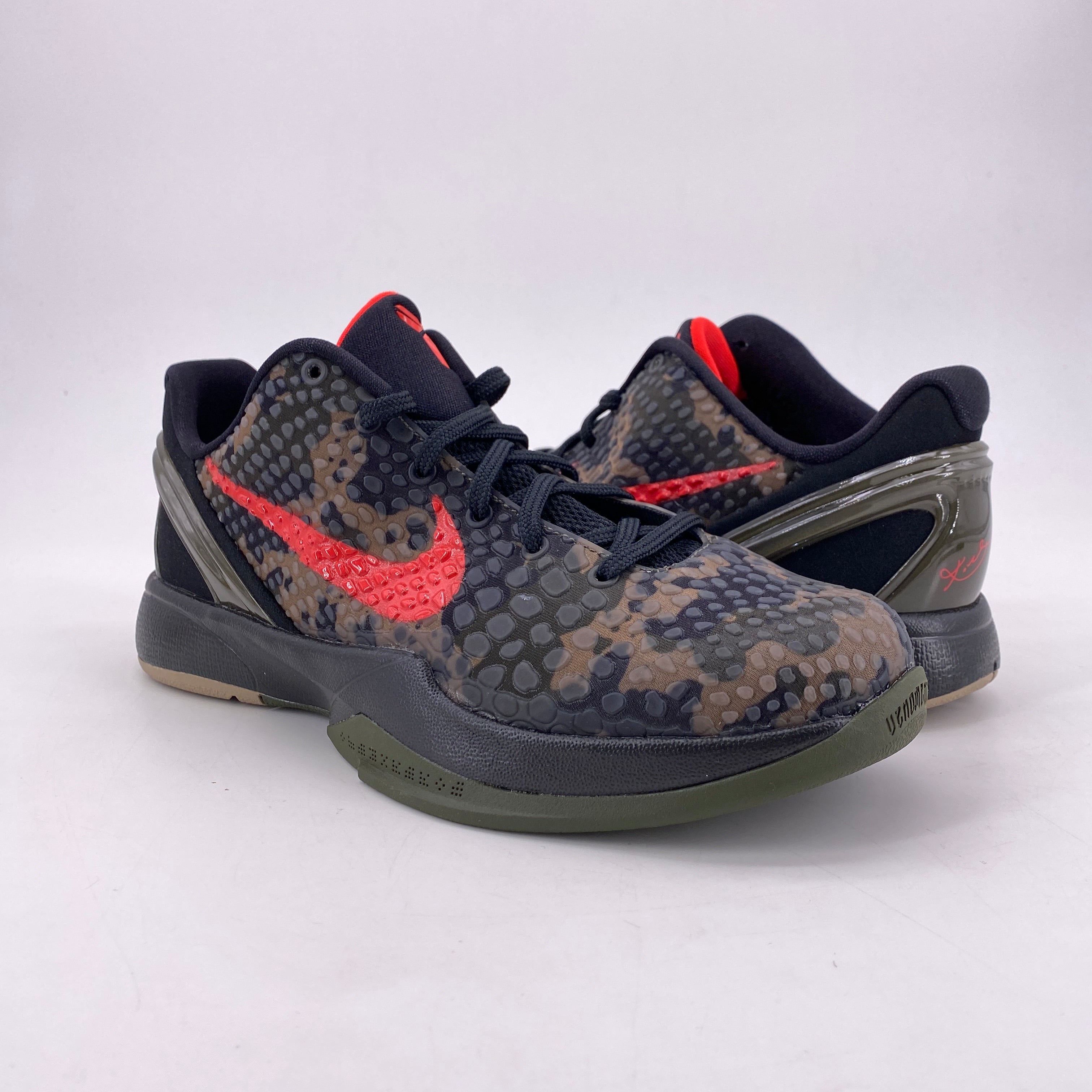 Nike (GS) Kobe 6 Protro &quot;Italian Camo&quot; 2024 New Size 6Y