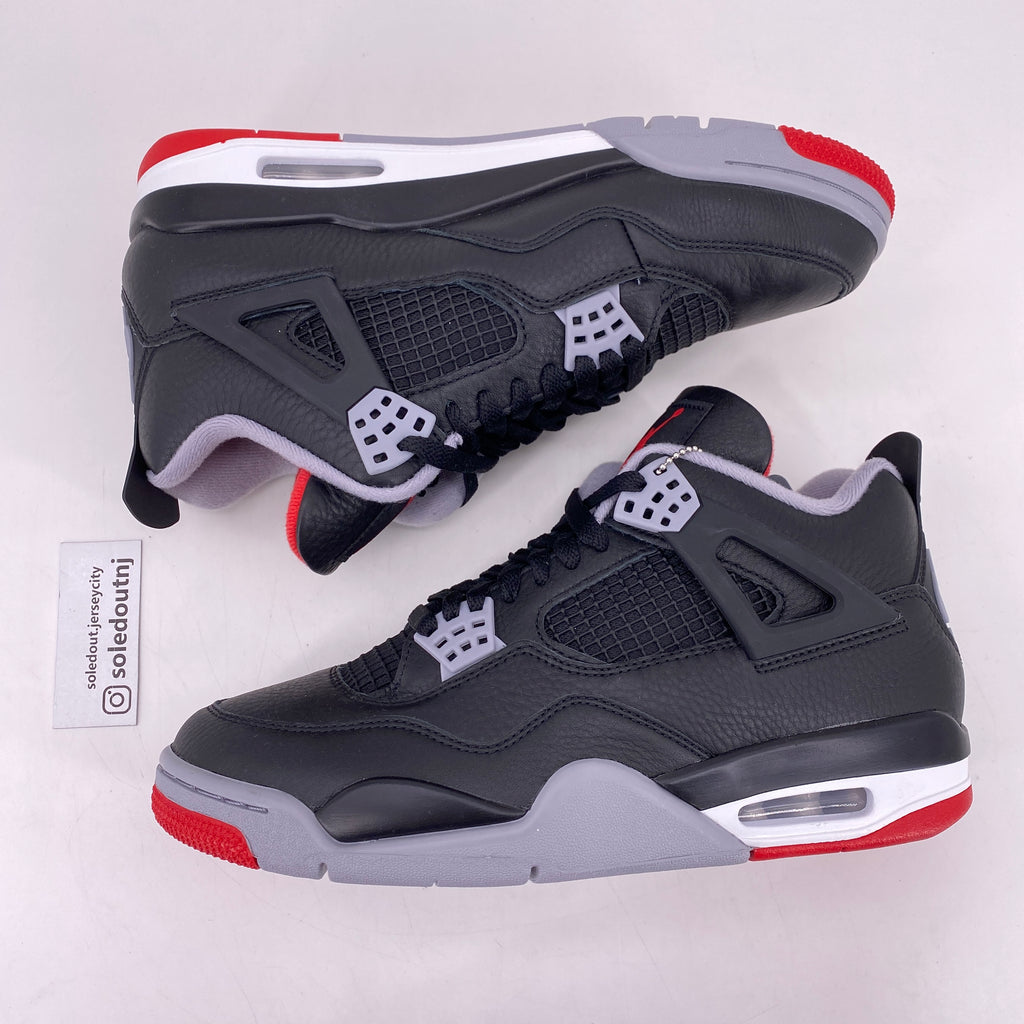 Air Jordan 4 Retro "Bred Reimagined" 2024 New Size 8.5