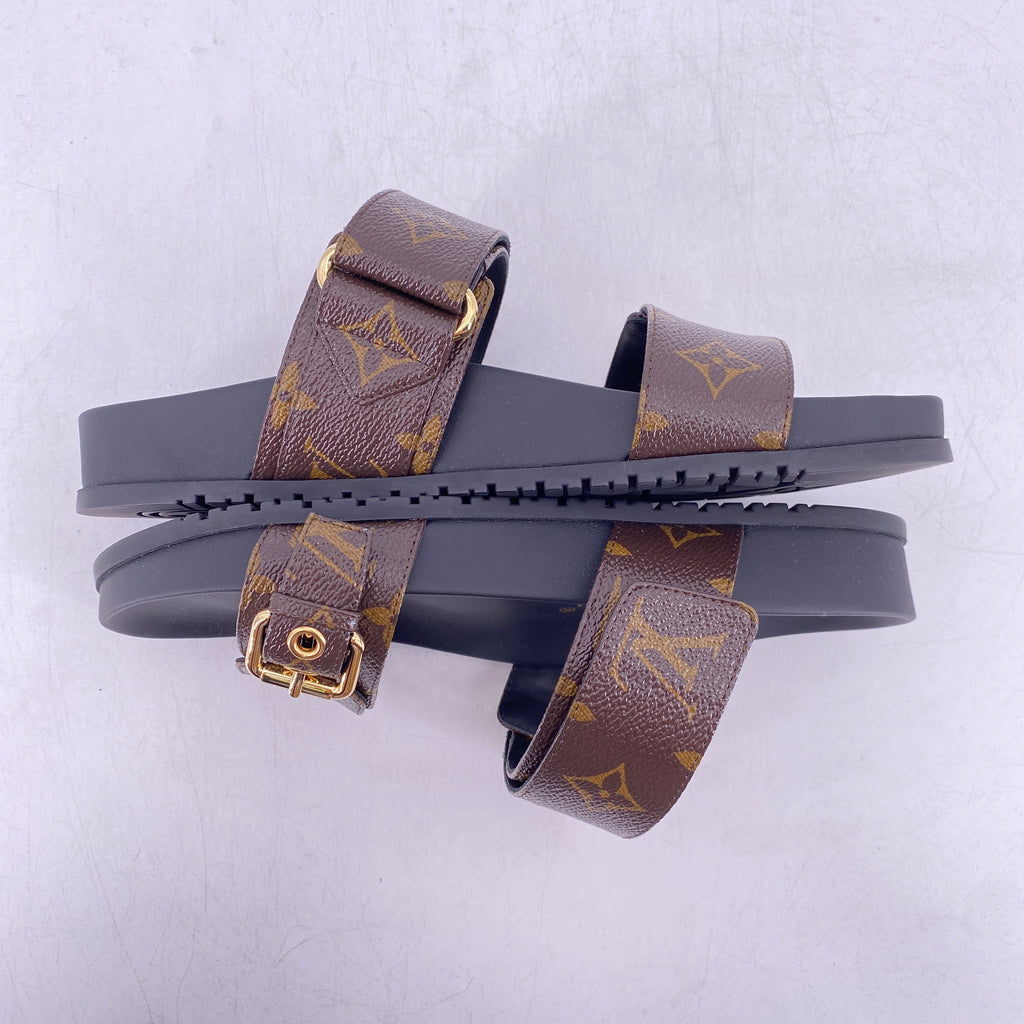 Louis Vuitton Sandals "Bom Dia Flat Mule"  New Size 38