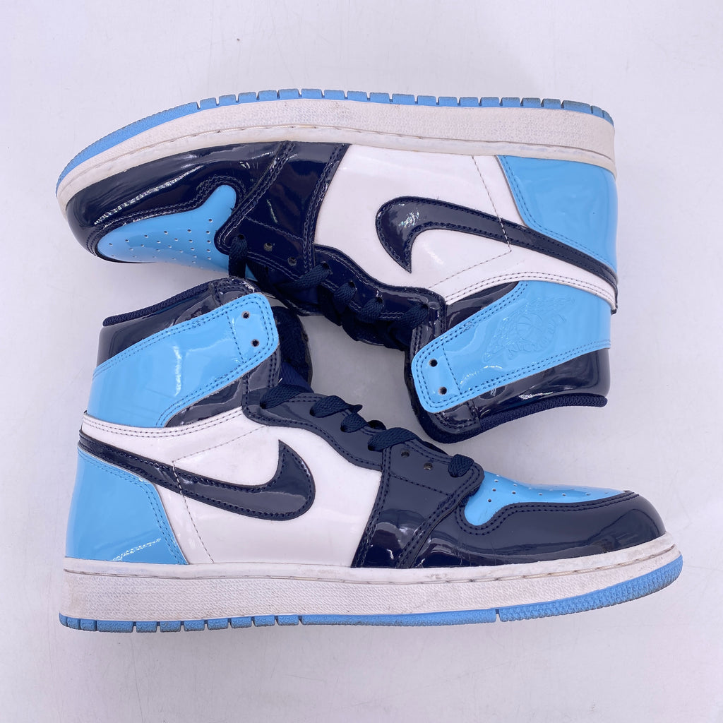 Air Jordan (W) 1 Retro High OG "Unc Patent" 2019 Used Size 8.5W