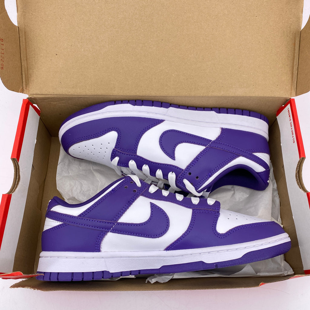 Nike Dunk Low Retro "Court Purple" 2022 New Size 8.5