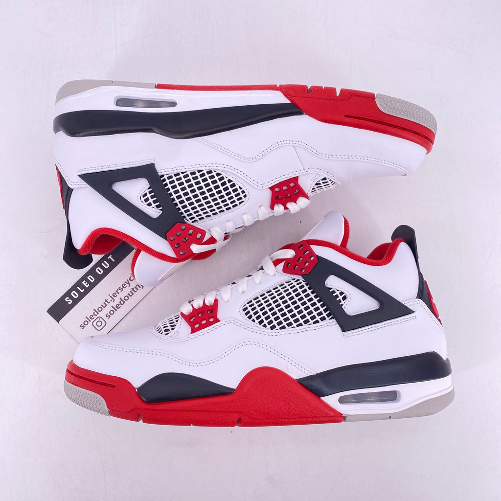 Air Jordan 4 Retro "Fire Red" 2020 New Size 9.5