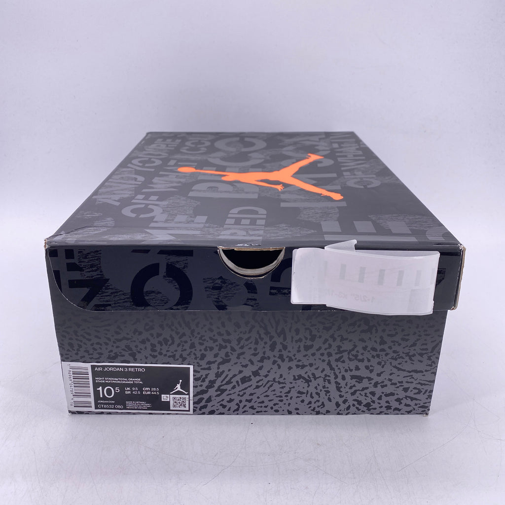 Air Jordan 3 Retro "Fear Pack" 2023 New Size 10.5