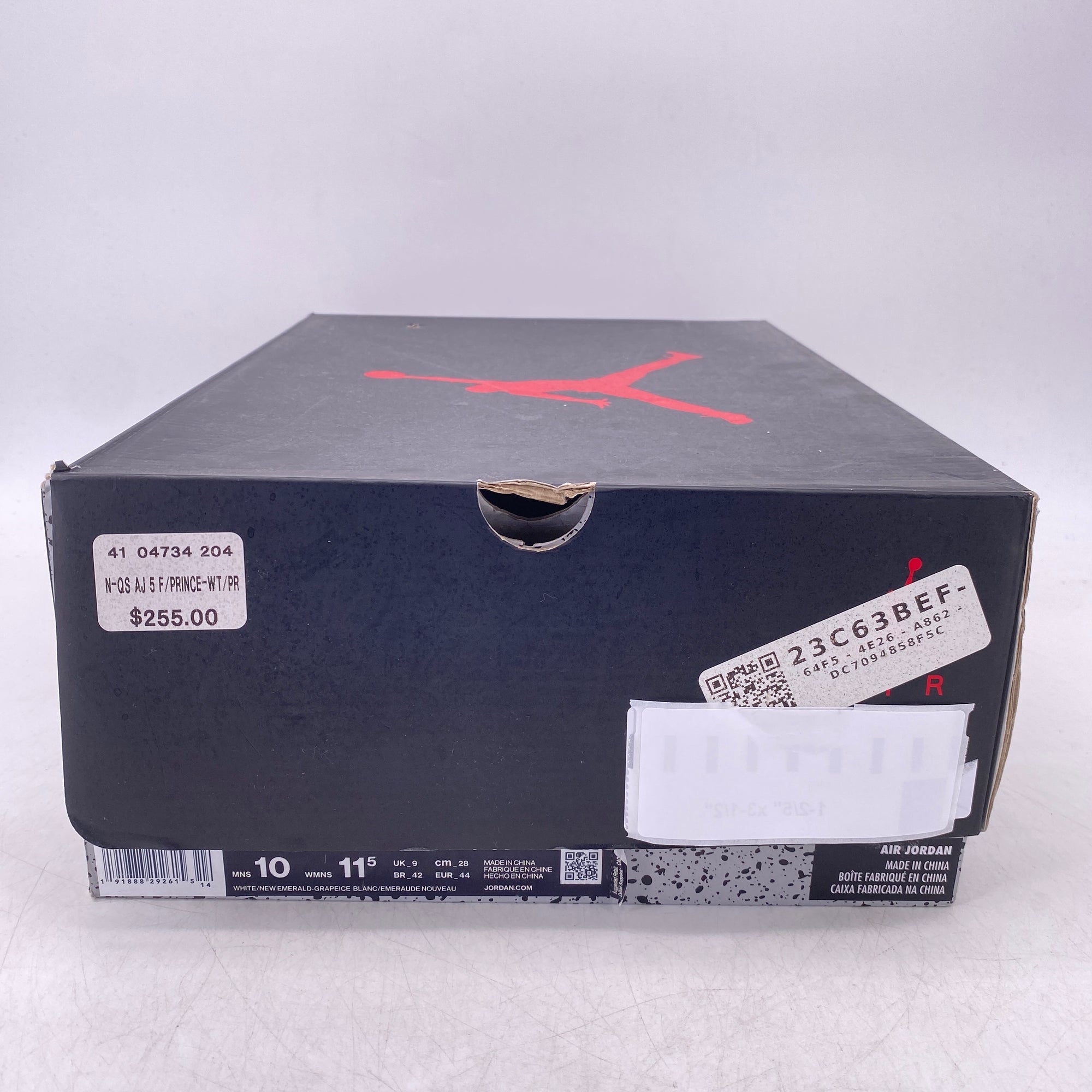 Air Jordan 5 Retro &quot;Grape Fresh Prince&quot; 2018 Used Size 10