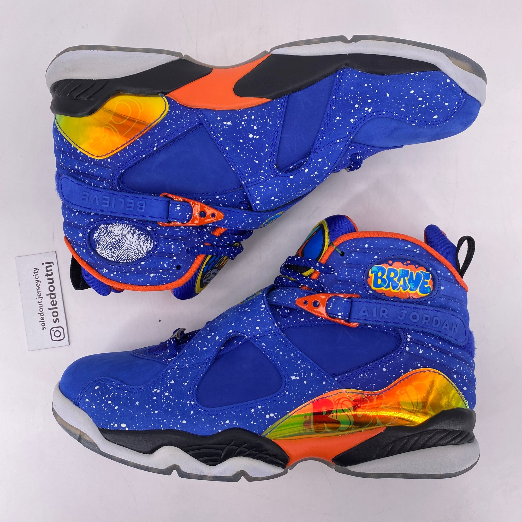 Air Jordan 8 Retro &quot;Doernbecher&quot; 2014 New Size 8.5