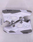 Air Jordan 4 Retro "White Oreo" 2021 New Size 9.5