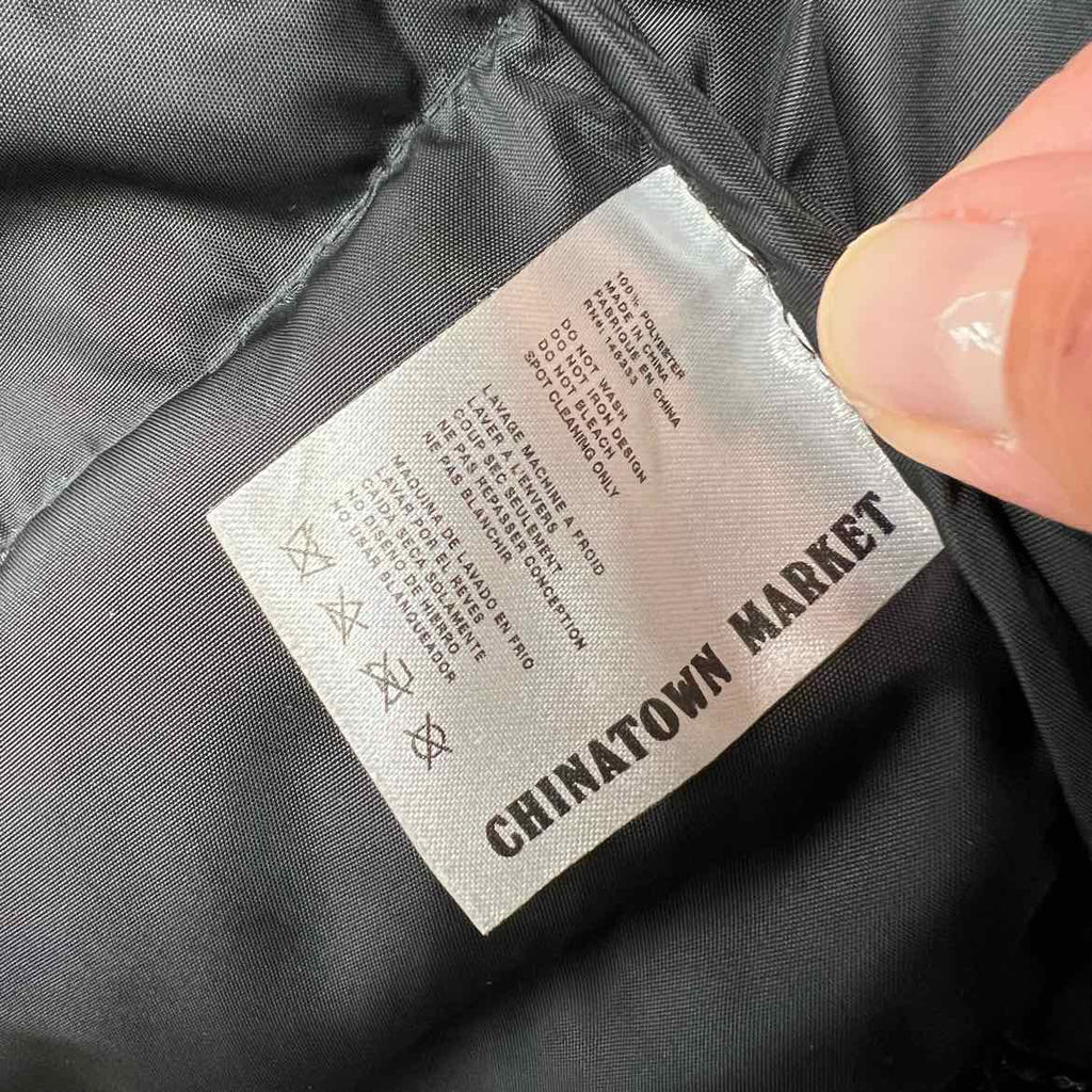 Chinatown Market Jacket "SEQUIN" Red Used Size S